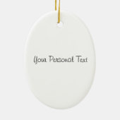 Desert Cactus Keramik Ornament (Hinten)