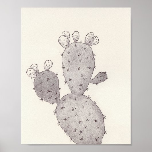 Desert Cactus Poster (Vorne)