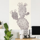 Desert Cactus Poster (Heimbüro)