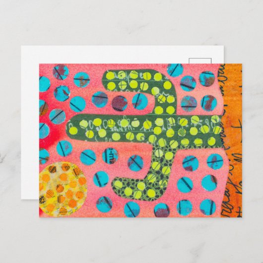 Desert Cactus Postkarte (Vorne/Hinten)