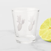 Desert Cactus Schnapsglas (Rückseite)