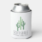 Desert Cactus Scottsdale Bachelorette Can Cooler Dosenkühler (Kanne Vorderseite)