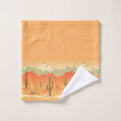Desert Cactus Southwest Design Towel Set (Waschlappen)