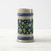 Desert Cactus & Succulent Pattern Bierglas (Mittel)