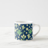 Desert Cactus & Succulent Pattern Espressotasse (Rechts)