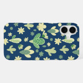 Desert Cactus & Succulent Pattern iPhone Hülle (Rückseite (Horizontal))