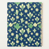 Desert Cactus & Succulent Pattern Planer (Rückseite)