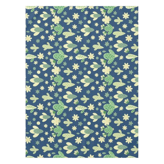 Desert Cactus & Succulent Pattern Tischdecke (Vorderseite)