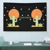 Desert Cactus Sun Thunder_Cove Banner (Messe)
