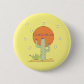 Desert Cactus Sun Thunder_Cove Button (Vorderseite)