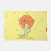 Desert Cactus Sun Thunder_Cove Fußmatte (Vorderseite)