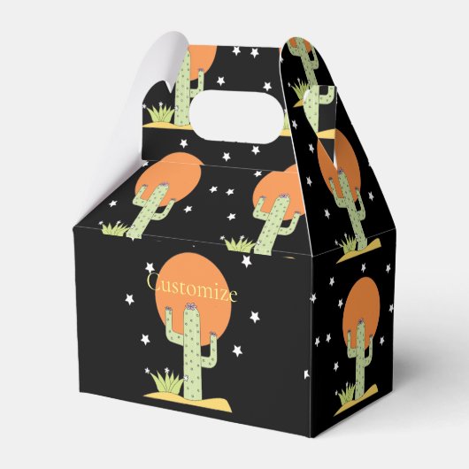 Desert Cactus Sun Thunder_Cove Geschenkschachtel (Vorderseite)