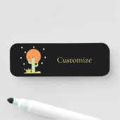 Desert Cactus Sun Thunder_Cove Namensschild (Beispiel)