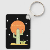 Desert Cactus Sun Thunder_Cove Schlüsselanhänger (Rückseite)