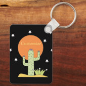Desert Cactus Sun Thunder_Cove Schlüsselanhänger (Rückseite)