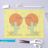 Desert Cactus Sun Thunder_Cove Seidenpapier (Handwerk)