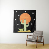 Desert Cactus Sun Thunder_Cove Wandteppich (Beispiel)