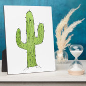 Desert Cactus Wüste Pflanze Kaktus Tree Design Fotoplatte (Seite)