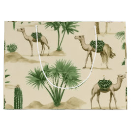 "Desert Camel Gift Bag" Große Geschenktüte