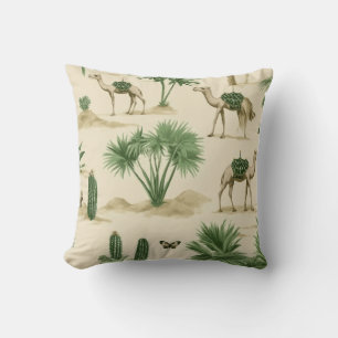 "Desert Camel Throw Kissen" Kissen