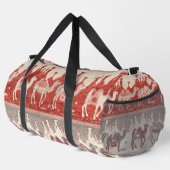Desert Camels Caravan Art Duffle Bag (Rechte Ecke)