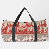 Desert Camels Caravan Art Duffle Bag (Rückseite)
