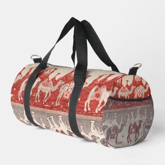 Desert Camels Caravan Art Duffle Bag (Rechte Ecke)