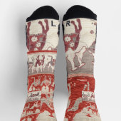 Desert Camels Caravan Art Socken (Oben)