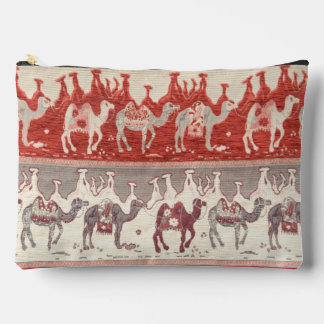 Desert Camels Caravan Art Zubehörtasche