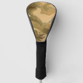 Desert Cammo Design Golf Headcover (Vorderseite)