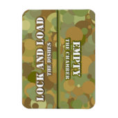 Desert Camo Lock n Load Dishwasher Magnet (Vertikal)