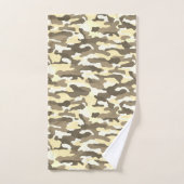 Desert Camouflage Badhandtuch Set (Handtuch)