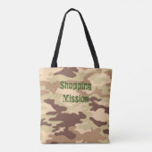 Desert Camouflage Brown Tasche (Rückseite)