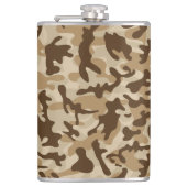 Desert Camouflage Flachmann (Vorderseite)