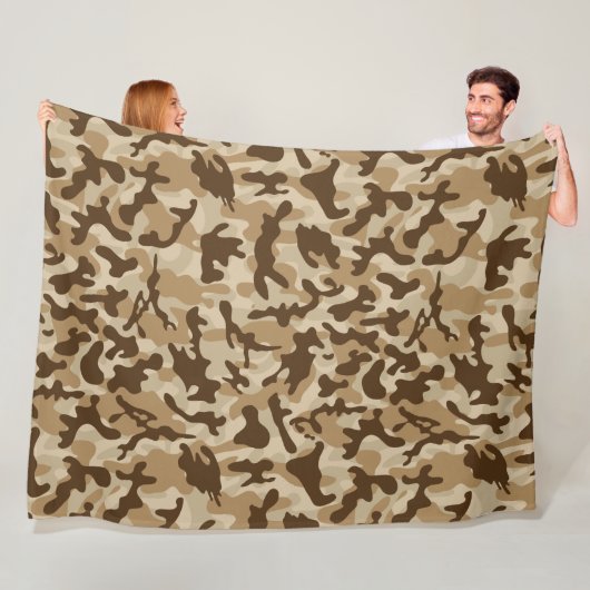 Desert Camouflage Fleecedecke (Beispiel)