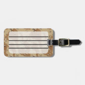 Desert Camouflage Gepäckanhänger (Vorderseite horizontal)