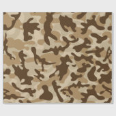 Desert Camouflage Geschenkpapier (Flach)