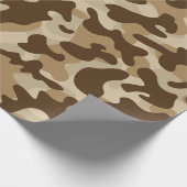 Desert Camouflage Geschenkpapier (Ecke)