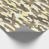 Desert Camouflage Geschenkpapier (Ecke)