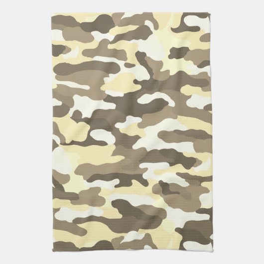 Desert Camouflage Geschirrtuch (Vertikal)