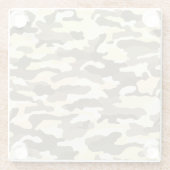 Desert Camouflage Glasuntersetzer (Rückseite)