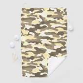 Desert Camouflage Golfhandtuch (Insitu)
