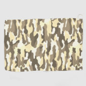 Desert Camouflage Golfhandtuch (Horizontal)