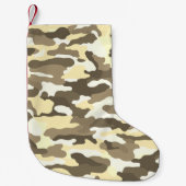 Desert Camouflage Kleiner Weihnachtsstrumpf (Vorderseite)