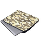 Desert Camouflage Laptopschutzhülle (Vorne Knopf)