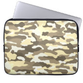 Desert Camouflage Laptopschutzhülle (Vorderseite)