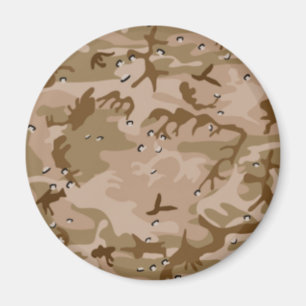 Desert Camouflage Magnet