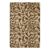 Desert Camouflage Mini Klemmbrett (Rückseite)