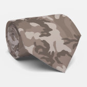 Desert Camouflage Neck Tie Krawatte (Gerollt)