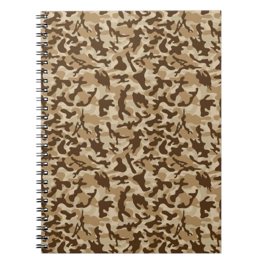 Desert Camouflage Notizblock (Vorderseite)